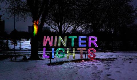 Winter Lights at Central Park Giving Back
