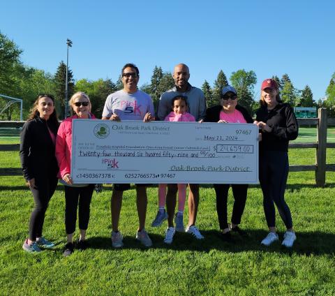 Large Check Photo Op. 