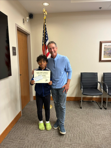 Foundation Board Member Kurt Wagner and Ethan